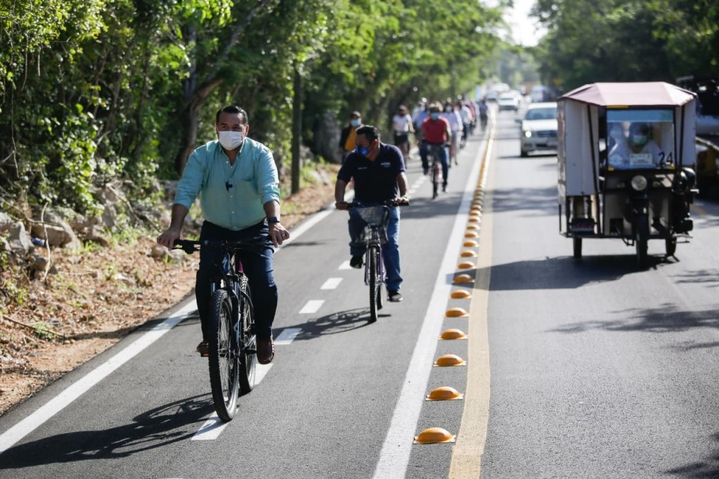 Destacan trabajo en materia de movilidad segura en Mérida