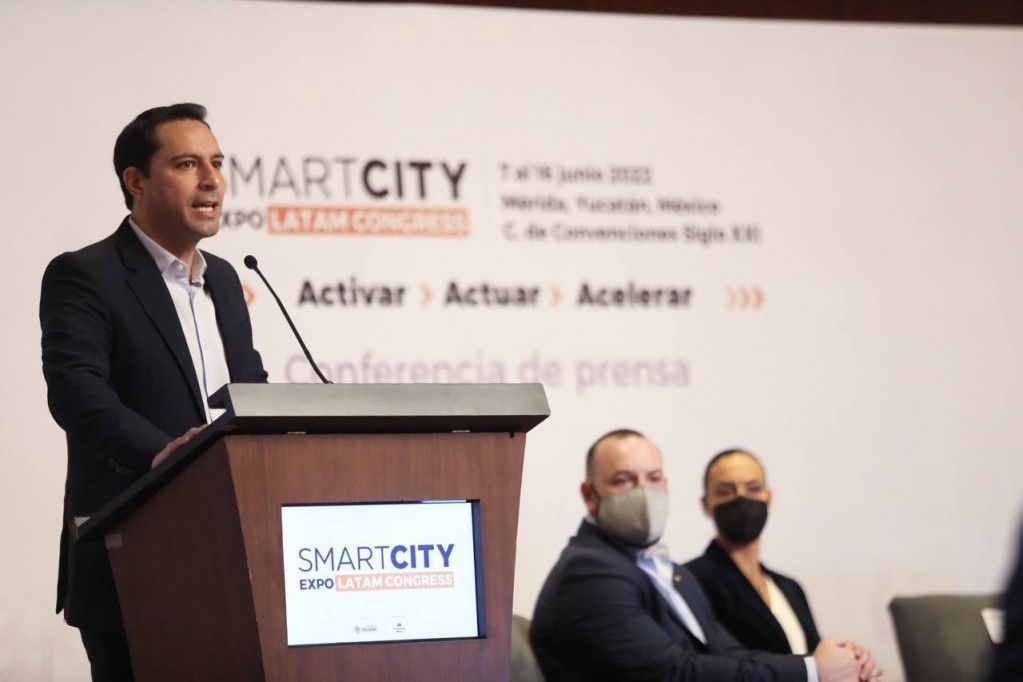 Realizarán la Smart City Expo LATAM Congress 2022, en Mérida