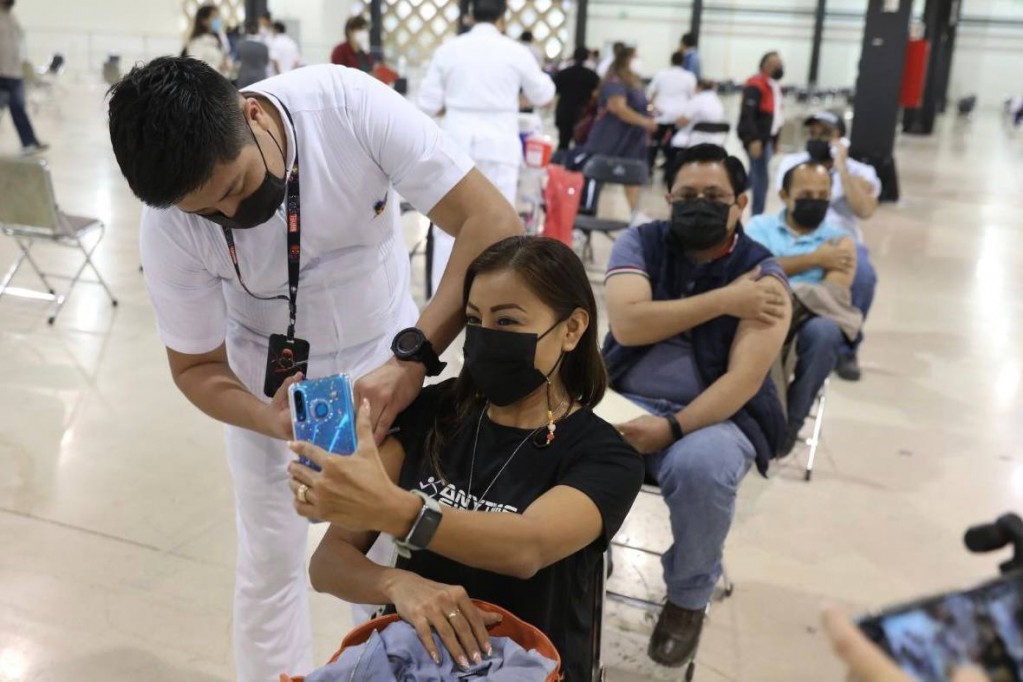 Comienza vacunación de refuerzo para personas de 30 a 39 años en Mérida