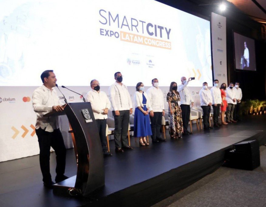 Inauguran el Smart City Expo Latam Congress, en Mérida
