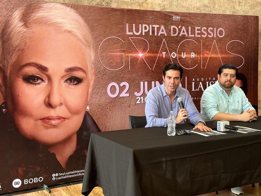 Lupita D’alessio se despide de su carrera musical, estará por última vez en Mérida