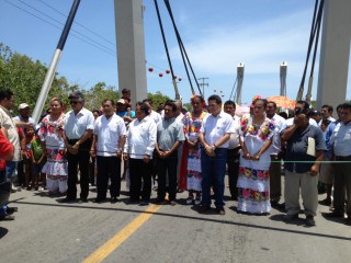 Fue inaugurado el Puente de las Coloradas.