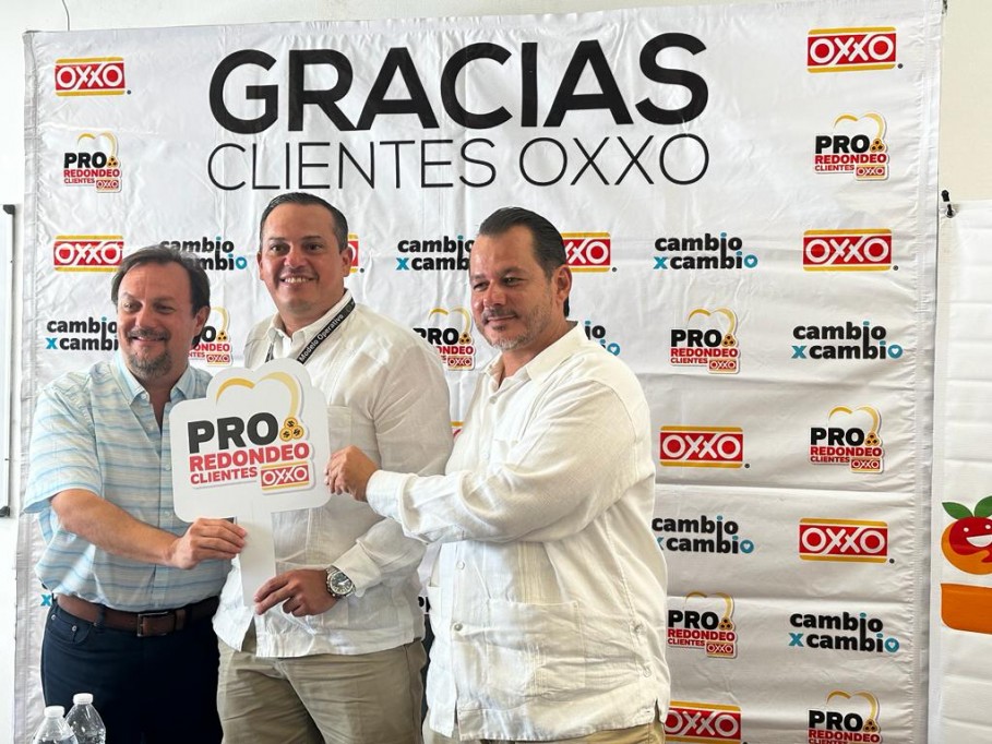 Clientes de Oxxo podrán donar al banco de alimentos de Mérida