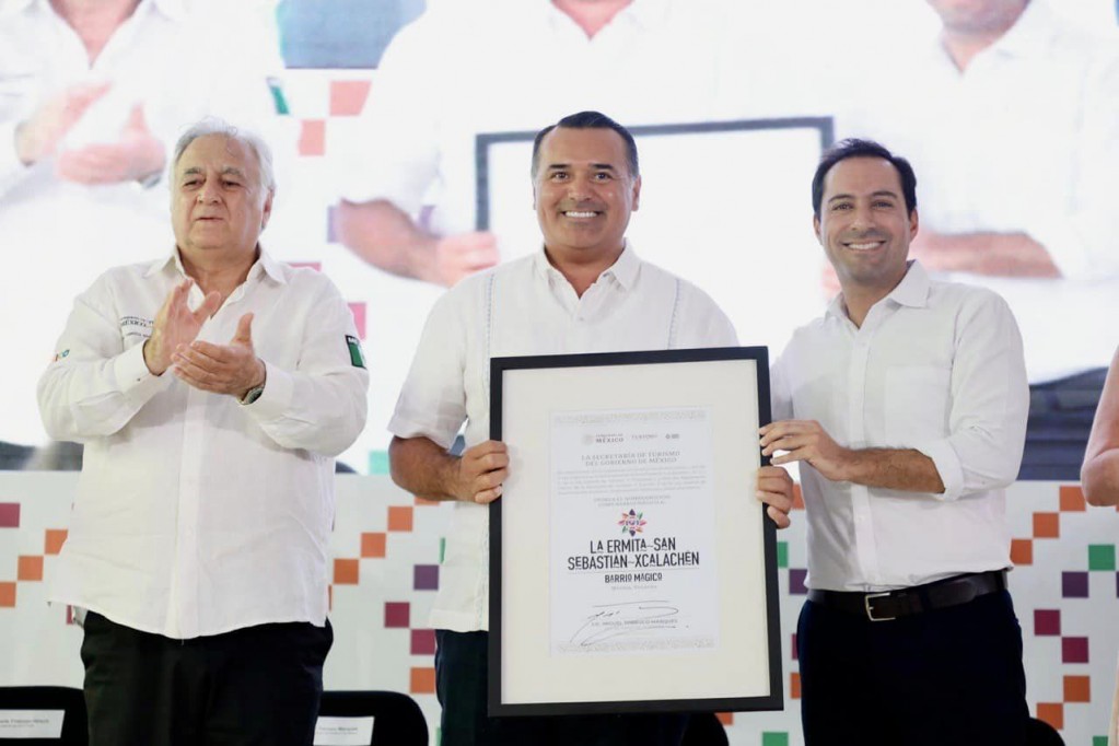 Xcalachén, San Sebastián y la Ermita constituyen el primer barrio mágico de Yucatán
