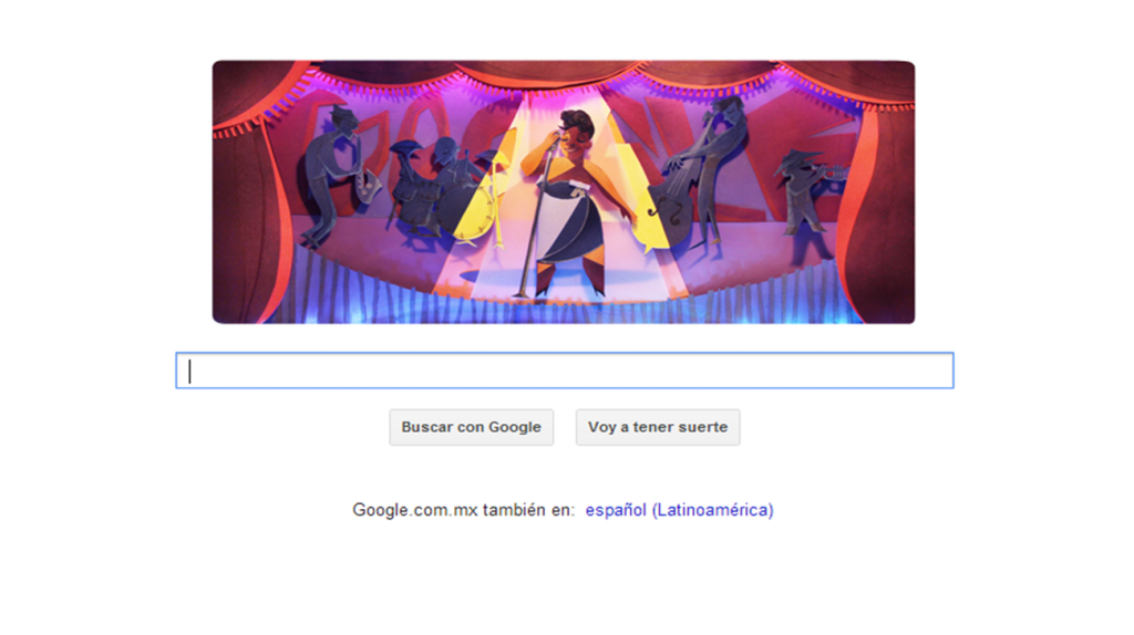 Google homenaje con un doodle a Ella Fitzgerald