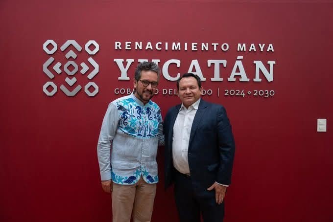 El recién nombrado embajador de México en Italia se reunió con Huacho Díaz Mena El recién nombrado embajador de México en Italia se reunió con Huacho Díaz Mena