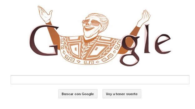 Google le dedica un doodle a Chavela Vargas