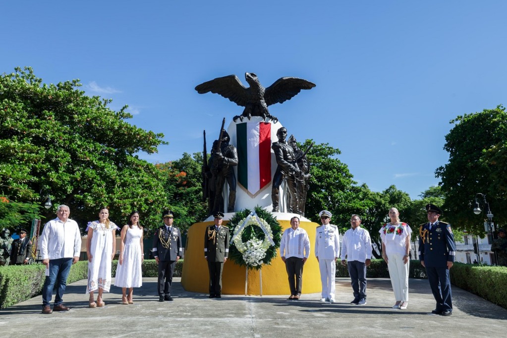 Conmemoran 178 aniversario de la gesta heroica de los Niños Héroes de Chapultepec