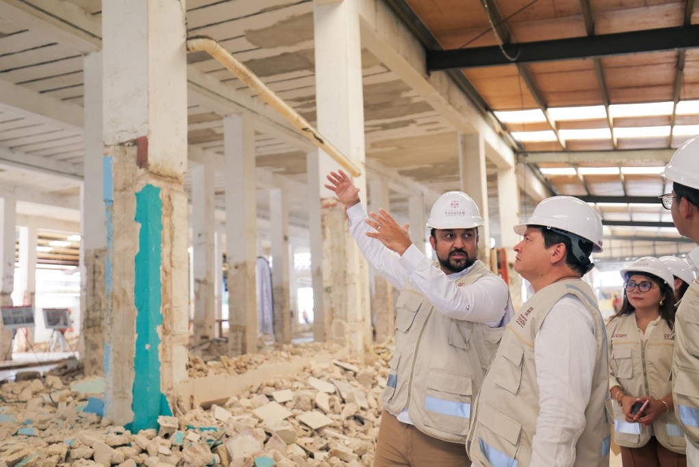Inician construcción del nuevo mercado de Ticul