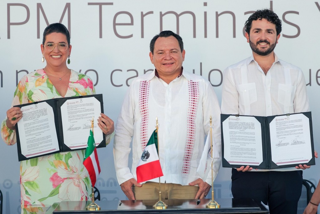 En la ampliación del Puerto de Progreso Yucatán ya consiguió un aliado En la ampliación del Puerto de Progreso Yucatán ya consiguió un aliado