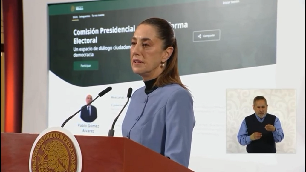 Será enviada propuesta de Reforma Electoral al Congreso, en enero