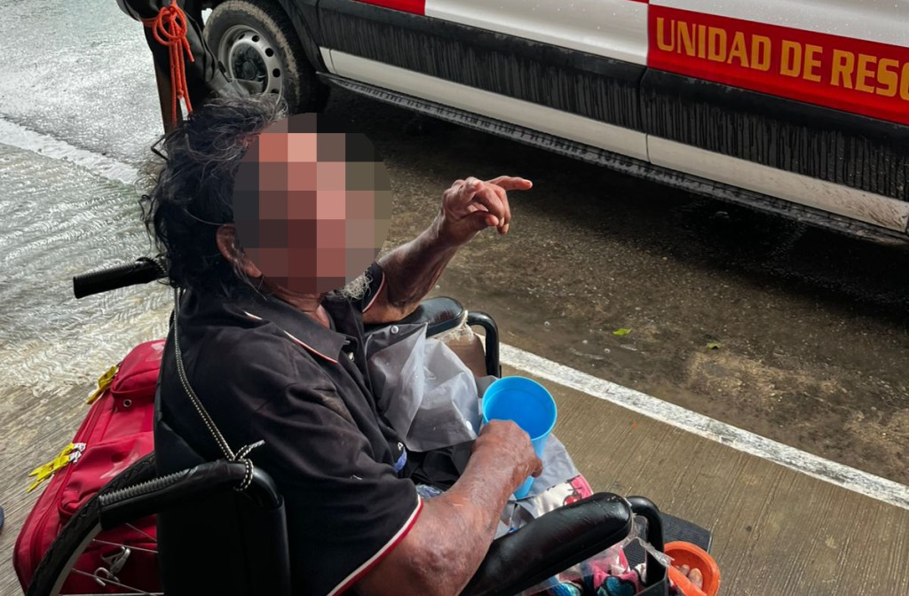 Rescatan a adulto mayor agredido por su propia hija, en Tizimín
