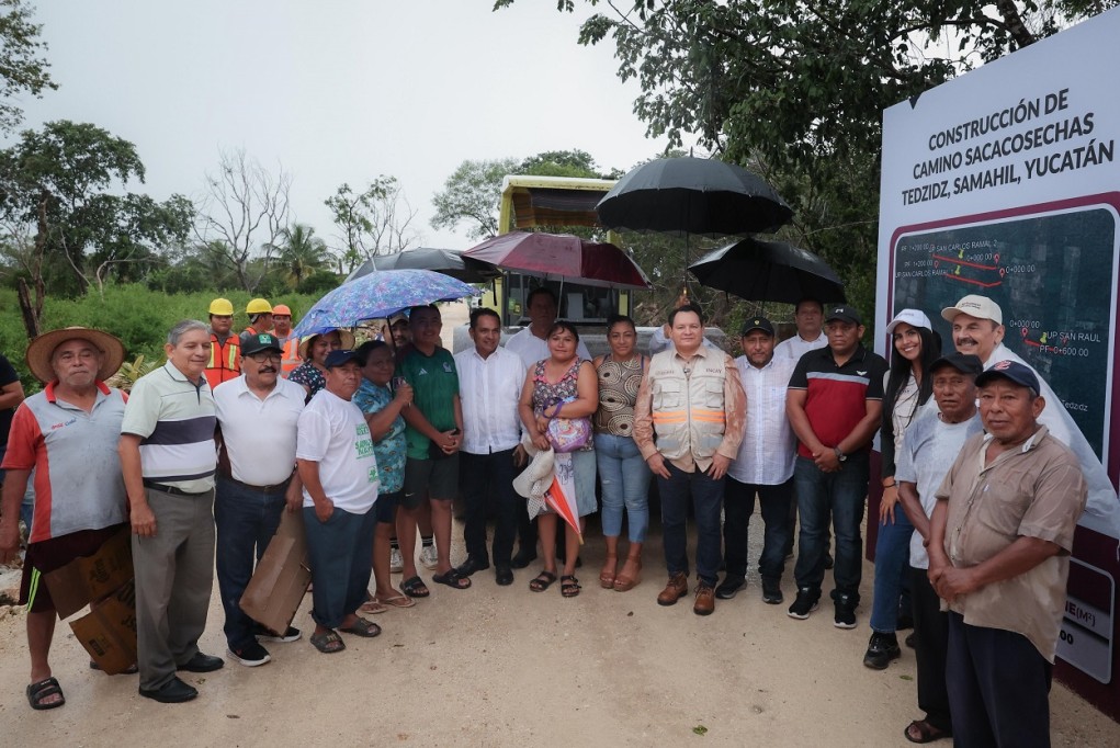 Impulsan conectividad rural con nuevas obras en Samahil Impulsan conectividad rural con nuevas obras en Samahil
