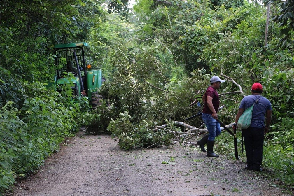 Atienden caminos a comisarías de Tizimín