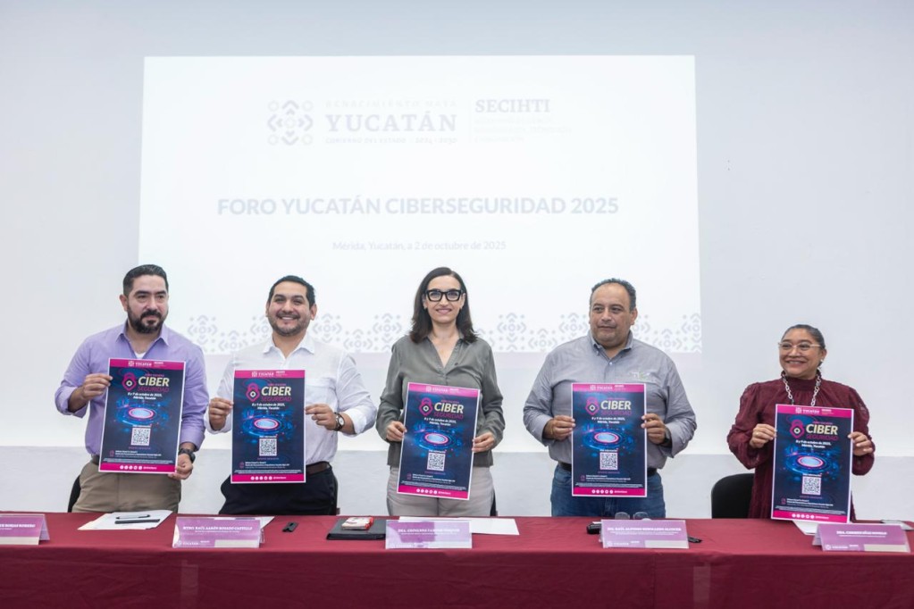 Afianza Yucatán liderazgo en ciberseguridad, con foro internacional