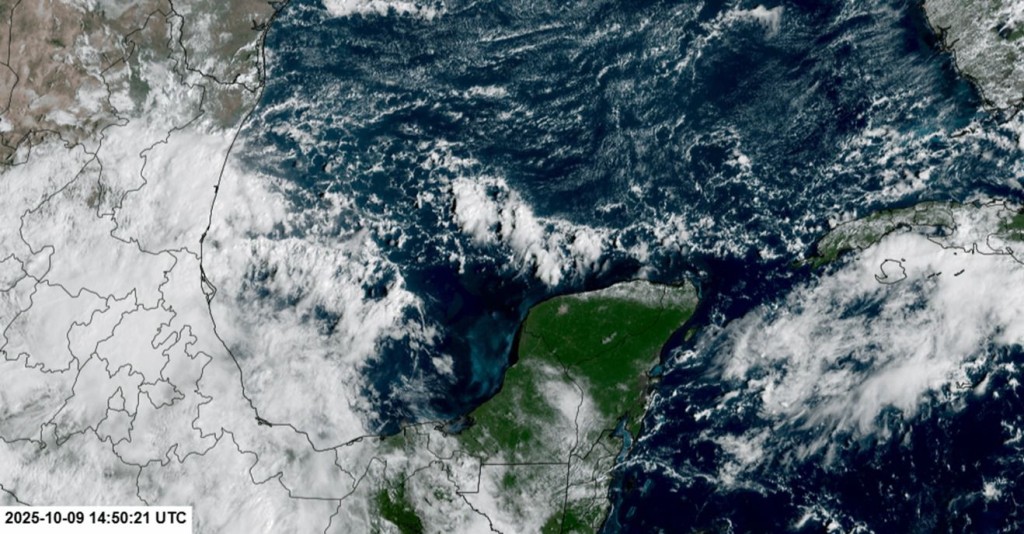 Primer frente frío en Yucatán Primer frente frío en Yucatán