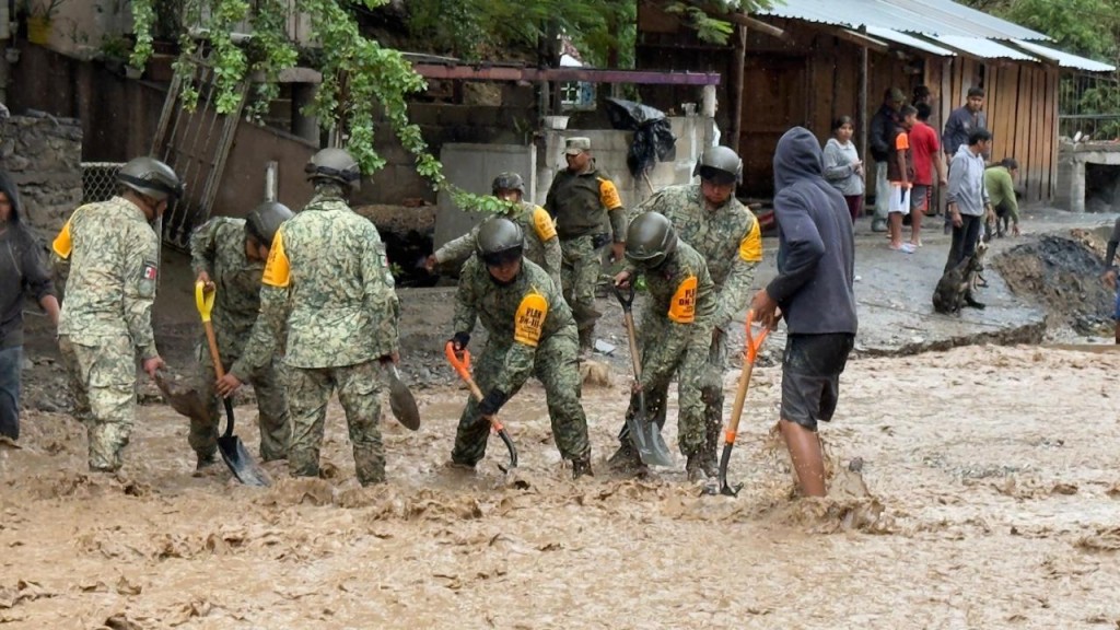 Atiende Gobierno Federal a la población afectada por las lluvias