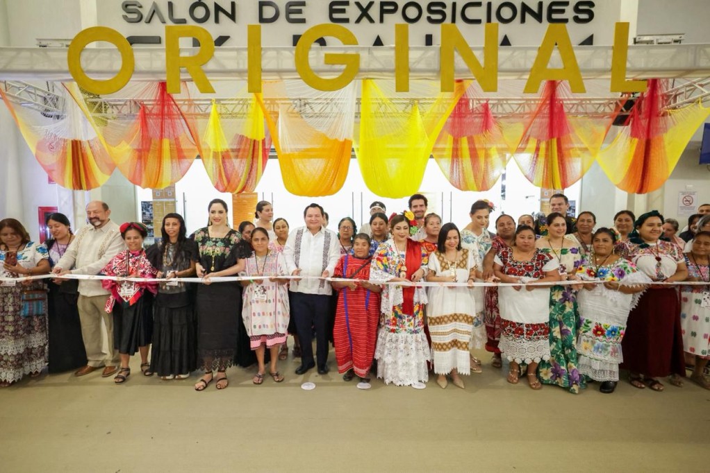 Inicio “Original Yucatán, Encuentro de Arte Textil Mexicano”, uno de los espacios artesanales más importante de América Latina