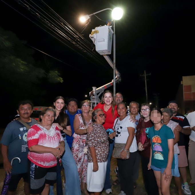 Cuenta ya Mérida con más de 38 mil luminarias LED Cuenta ya Mérida con más de 38 mil luminarias LED
