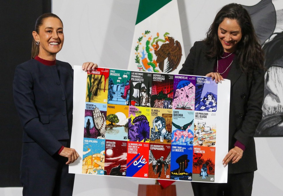 Regalarán México 2.5 millones de libros, a América Latina. Regalarán México 2.5 millones de libros, a América Latina.