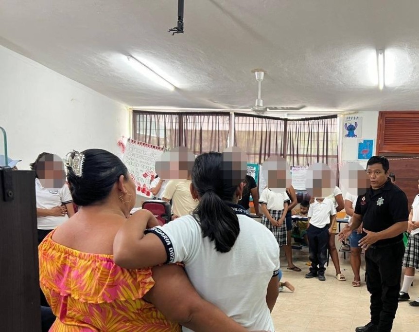 La policía de Tizimín refuerza valores familiares, con programa preventivo La policía de Tizimín refuerza valores familiares, con programa preventivo