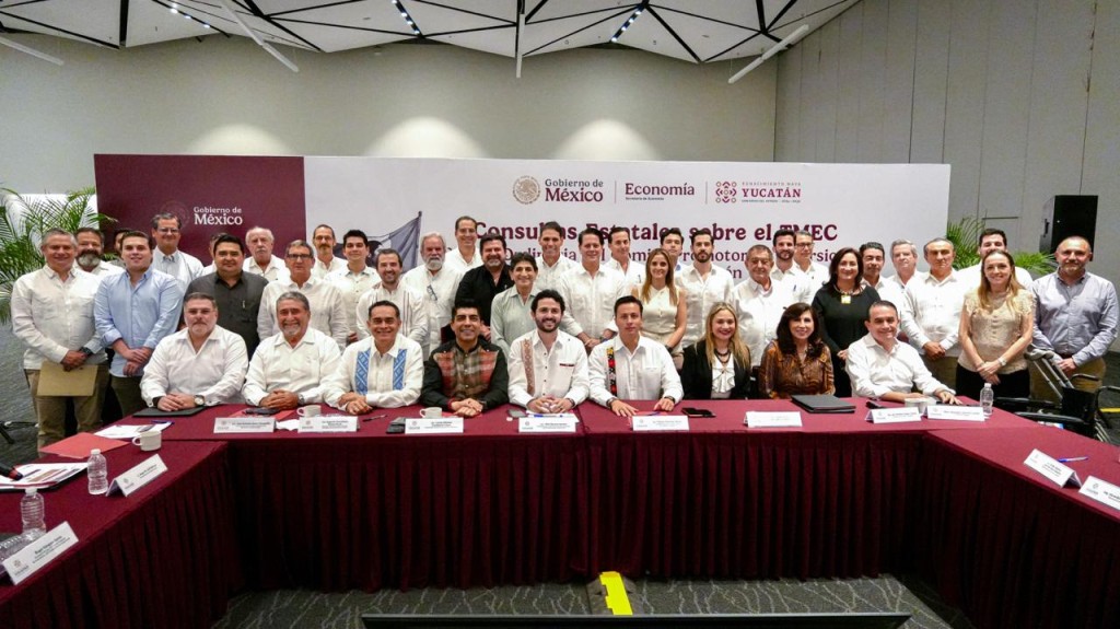 Yucatán realiza Consultas Estatales sobre el T-MEC para fortalecer competitividad e inversión Yucatán realiza Consultas Estatales sobre el T-MEC para fortalecer competitividad e inversión