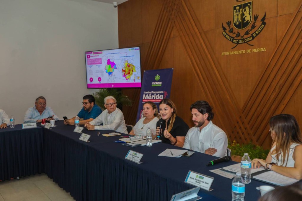 Presentan Cecilia Patrón Anteproyecto de Plan de Desarrollo Urbano Mérida 2050