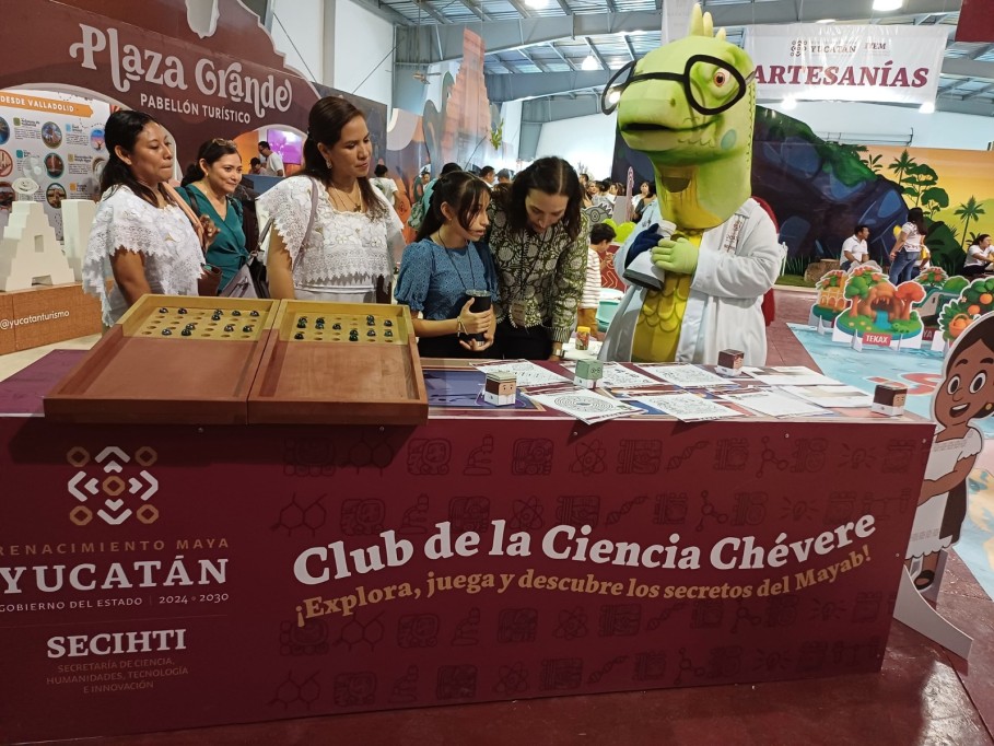 La mascota de la Secretaría de Ciencia fue dibujo de alumna de comisaría tizimileña