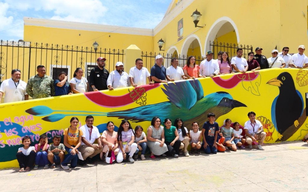 Impulsa Cepredey la cohesión social con 20 murales comunitarios en Yucatán