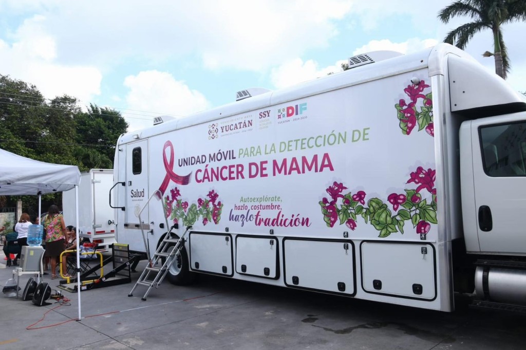 Llega la Unidad Móvil de Mastografía a Tizimín