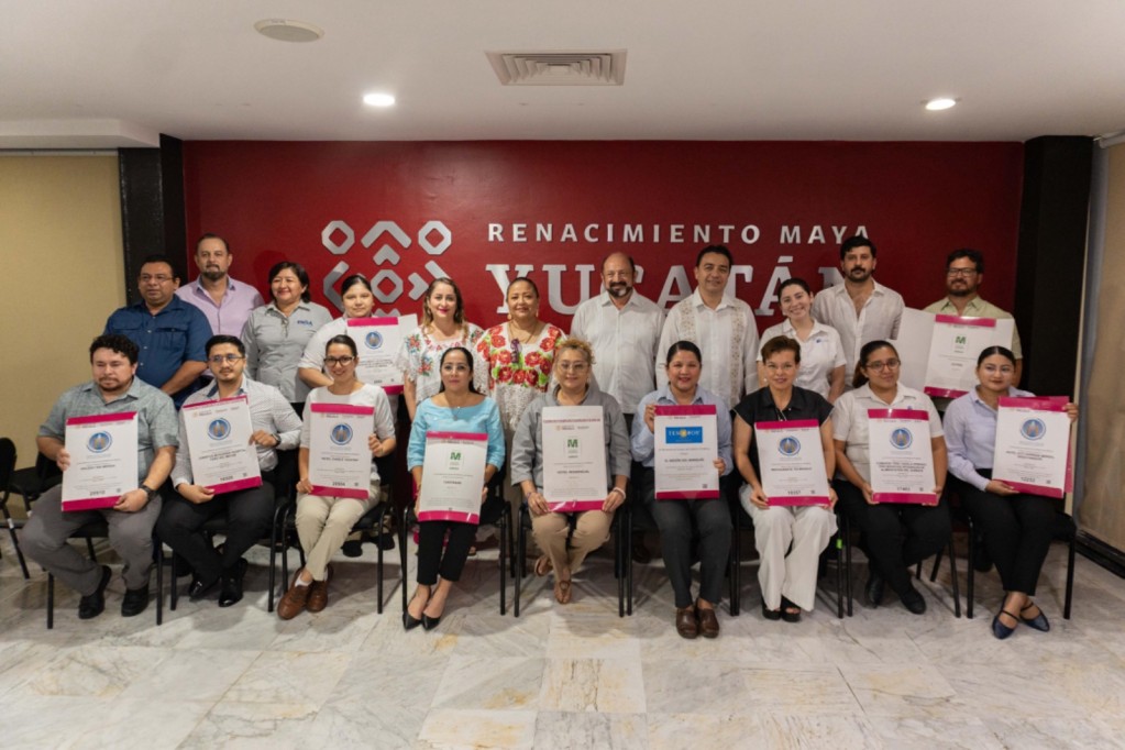 Reconocen a empresas turísticas por su compromiso con la calidad en el servicio