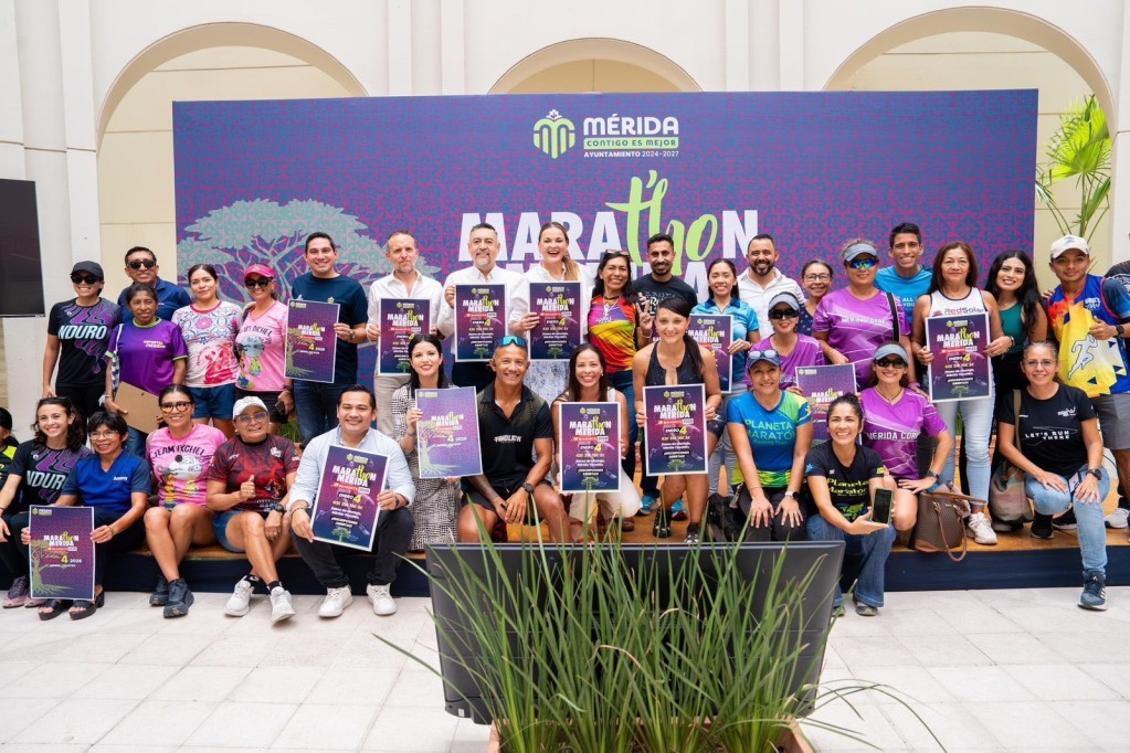 El Marat’hon de Mérida cerca de llegar a la meta de asistentes