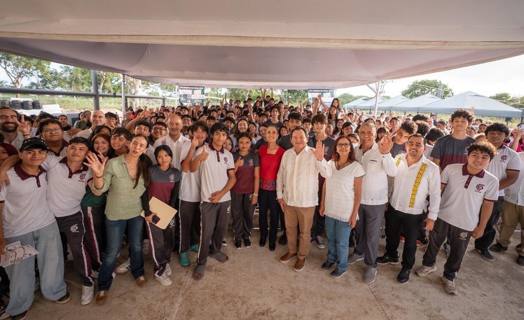 Presidenta Claudia Sheinbaum y Gobernador Joaquín Díaz Mena supervisan obras estratégicas para Yucatán