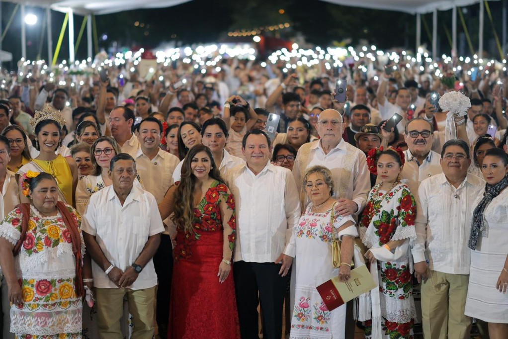 Se casan 565 parejas durante las Bodas del Renacimiento Maya 2025