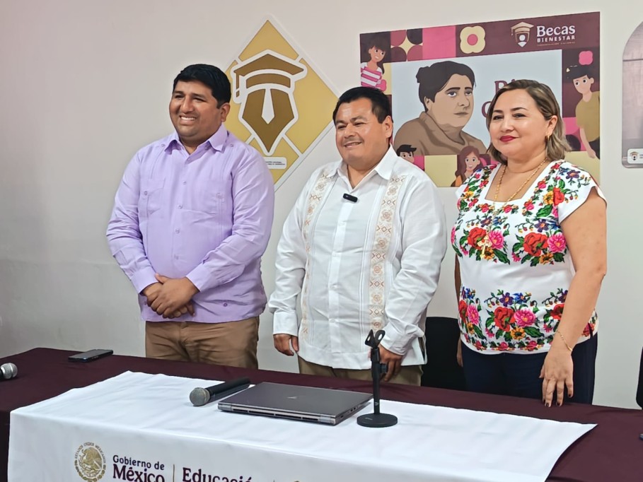 Inicio el pago de las Becas del Bienestar en Yucatán para los estudiantes de continuidad