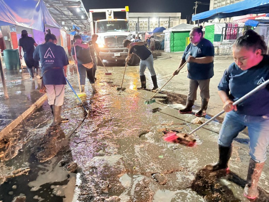 Renueva el Mercado Lucas de Gálvez Segundo Mega Operativo de Limpieza