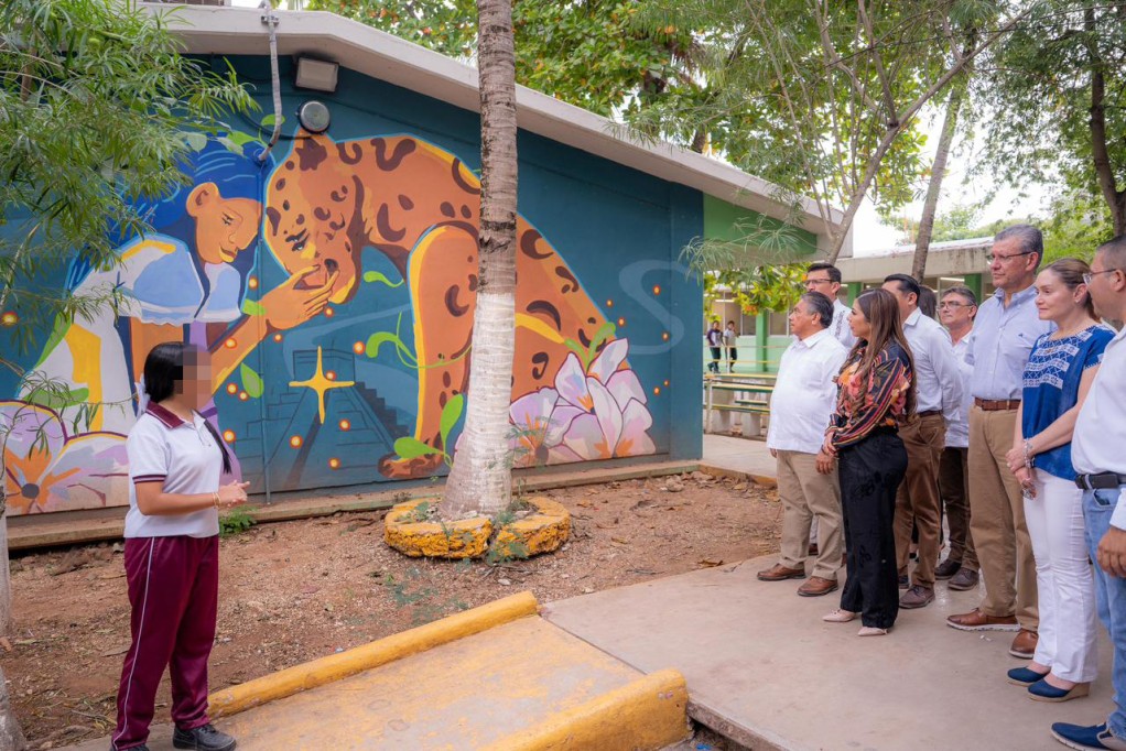 Supervisan avances del modelo Hábitats Educativos en escuelas de Kanasín •	Buscan fortalecer la colaboración con comunidades escolares.