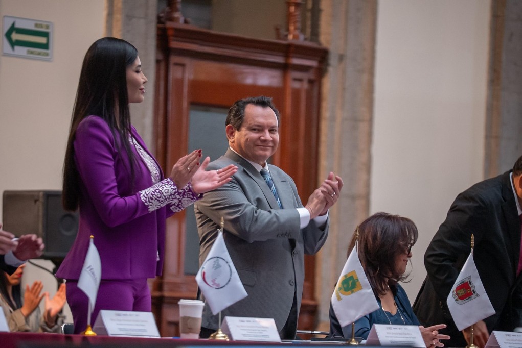 Gobernador Joaquín Díaz Mena refrenda coordinación con Federación en seguridad y protección civil
