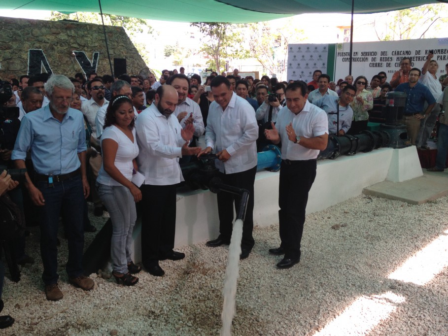 Invierten 5 millones de pesos en mejoras del servicio del agua potable en el oriente de la ciudad