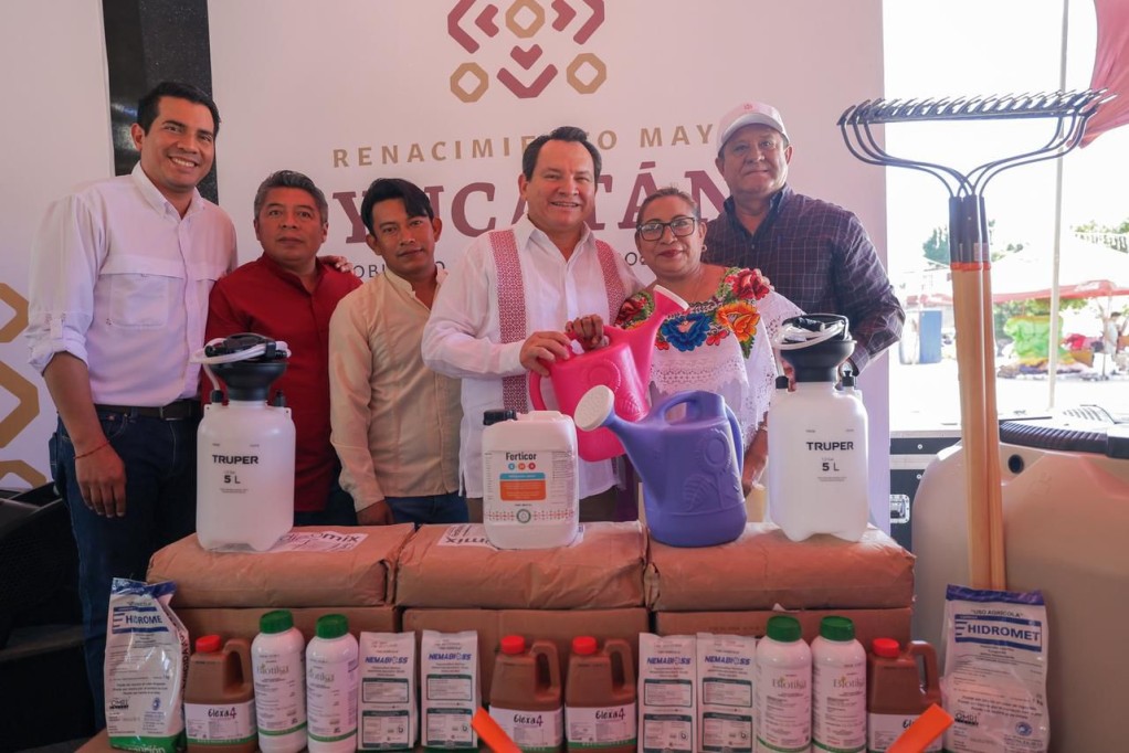 Programa de Huertos de Traspatio llega a comisarías de Mérida