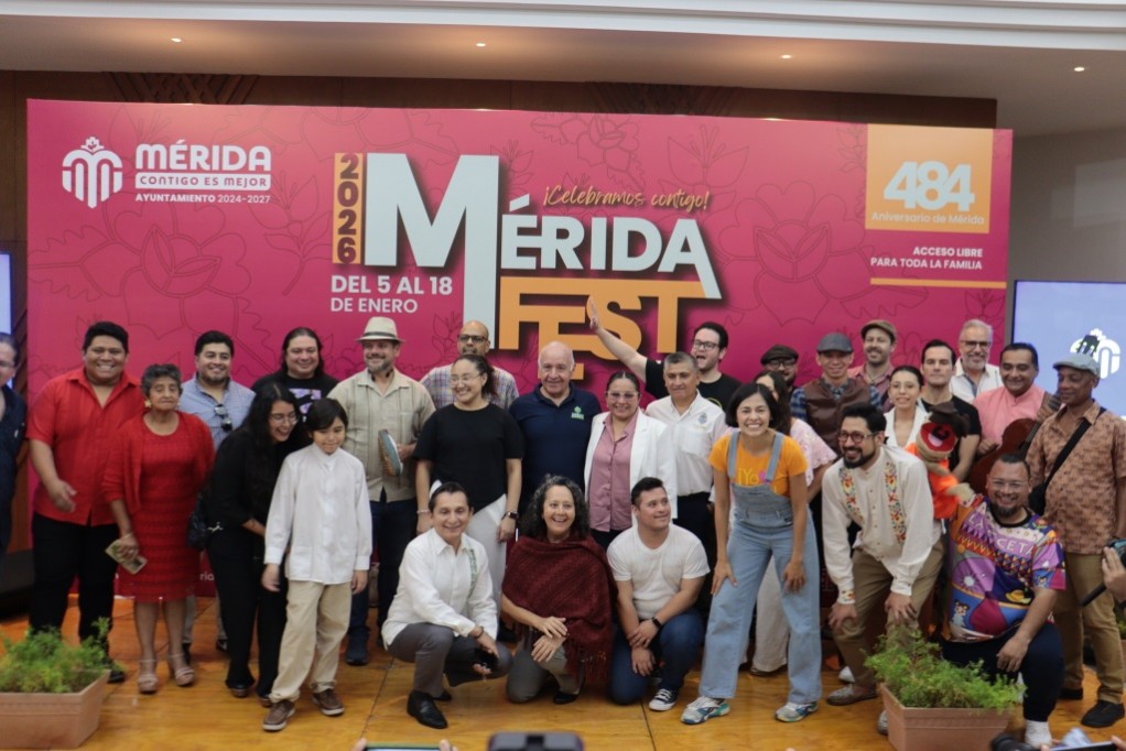 Variedad de ritmos musicales hará vibrar el Mérida Fest 2026.