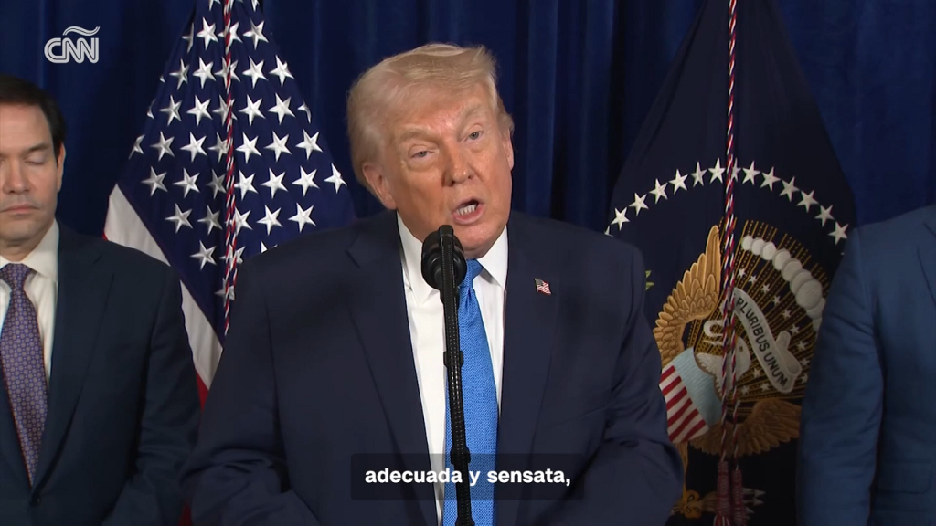 Anuncia Trump que EU asumirá el gobierno de Venezuela