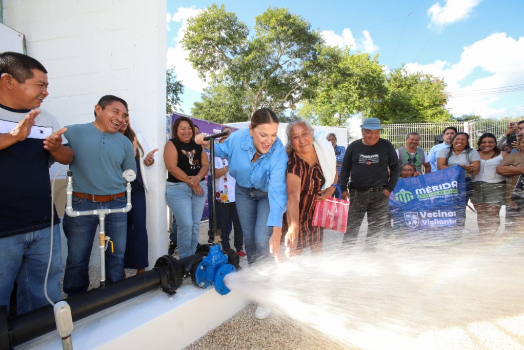Rehabilitan sistemas de agua potable en Chalmuch, Susulá y Tixcacal.