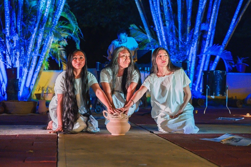 Arte y ciencia se unen en Izamal para crear conciencia sobre el cuidado del agua