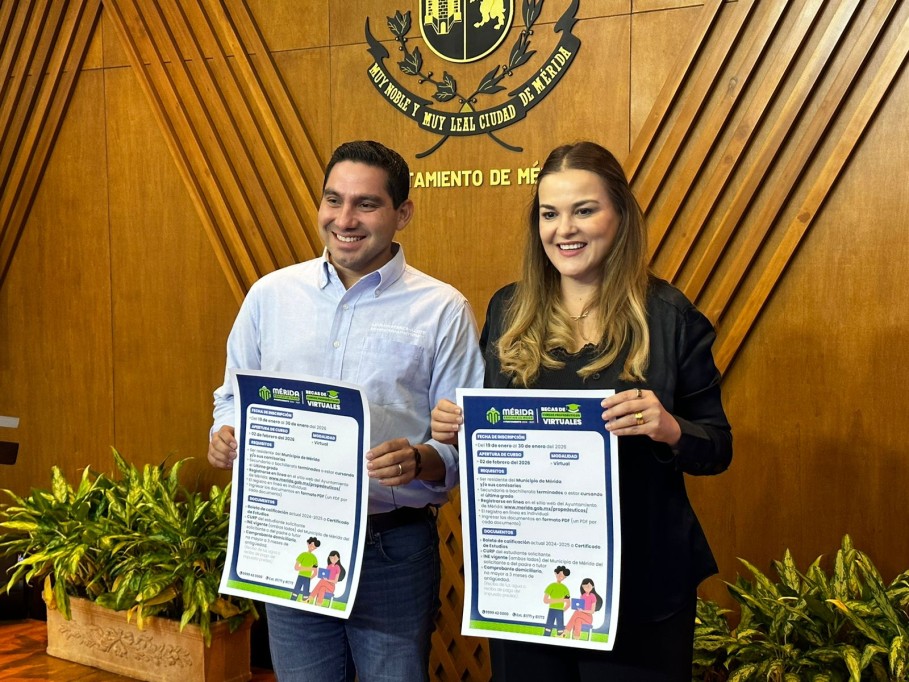 Abren convocatoria para becas de propedéuticos en Mérida