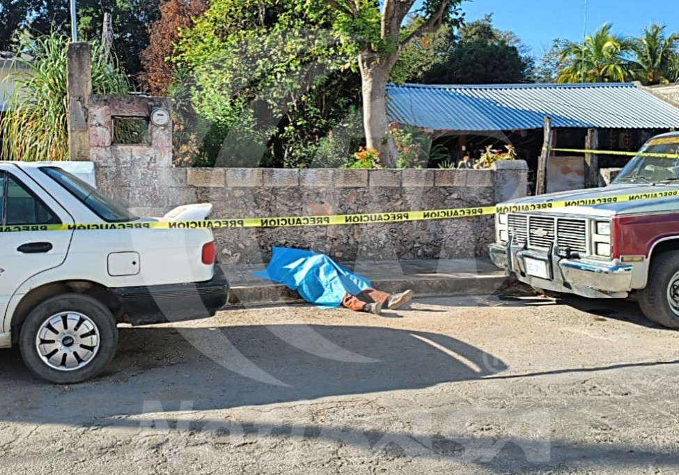 Creyeron que estaba dormido, pero murió en calles de Tizimín