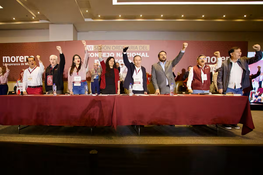 Morena no tiene nada definido en cuanto a una posible reelección de sus cuadros