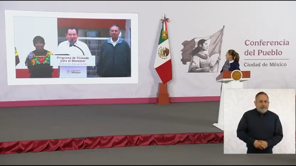 Yucatán va a la cabeza de la meta original del programa Vivienda para el Bienestar