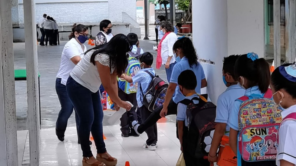 Regresan a su horario habitual las clases en Yucatán, a partir del lunes