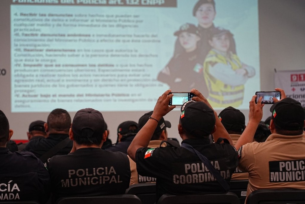 Capacita SSP a personal municipal para la atención oportuna de violencia de género, a través del 9-1-1